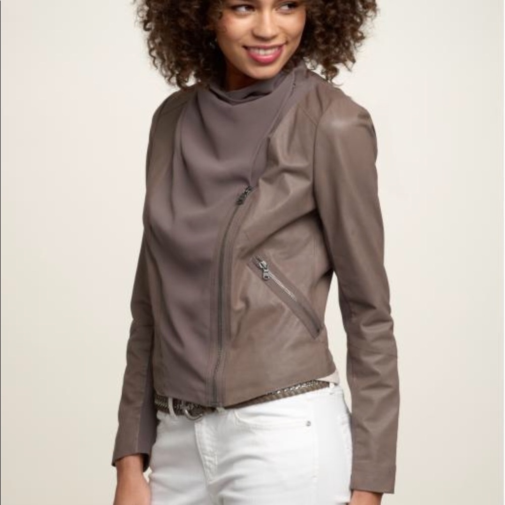 Gap leather jacket